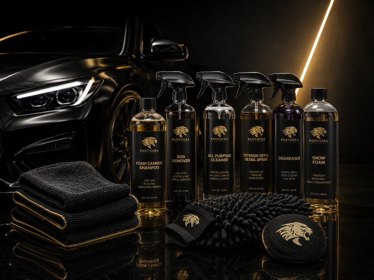 Exterior automotive cleaning chemicals
