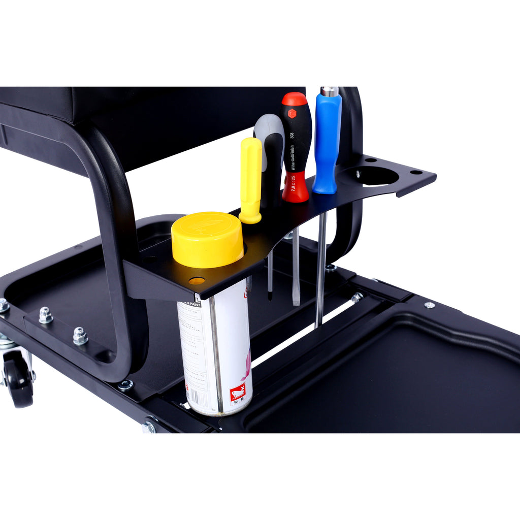 Rolling Detailing Utility Cart – Black