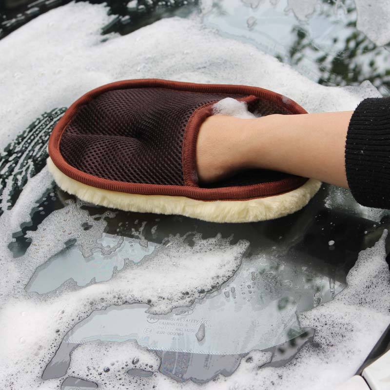 Soft-Hair Car Wash Glove