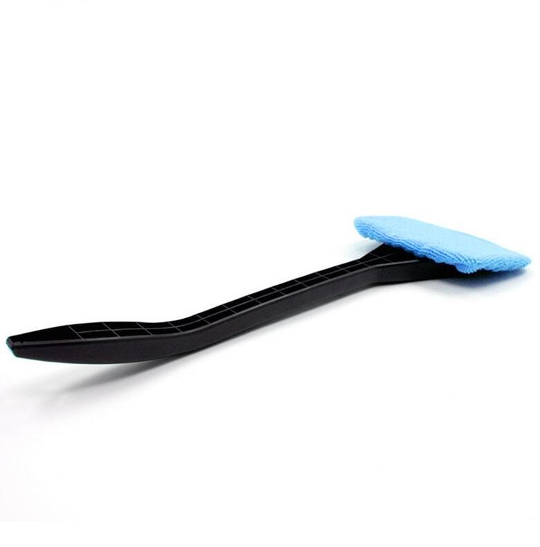 Long-Handle Microfiber Windshield Cleaner