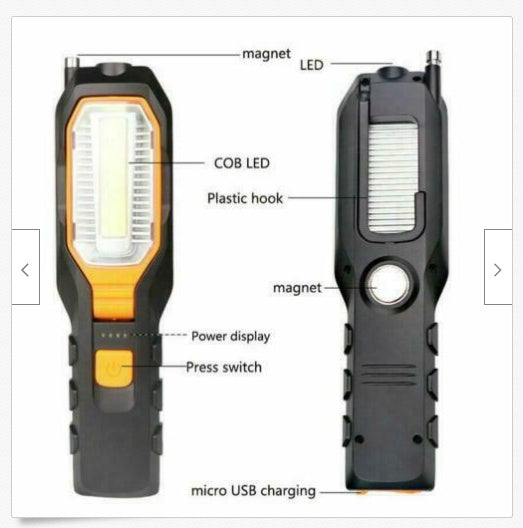 COB LED Car Inspection Work Light