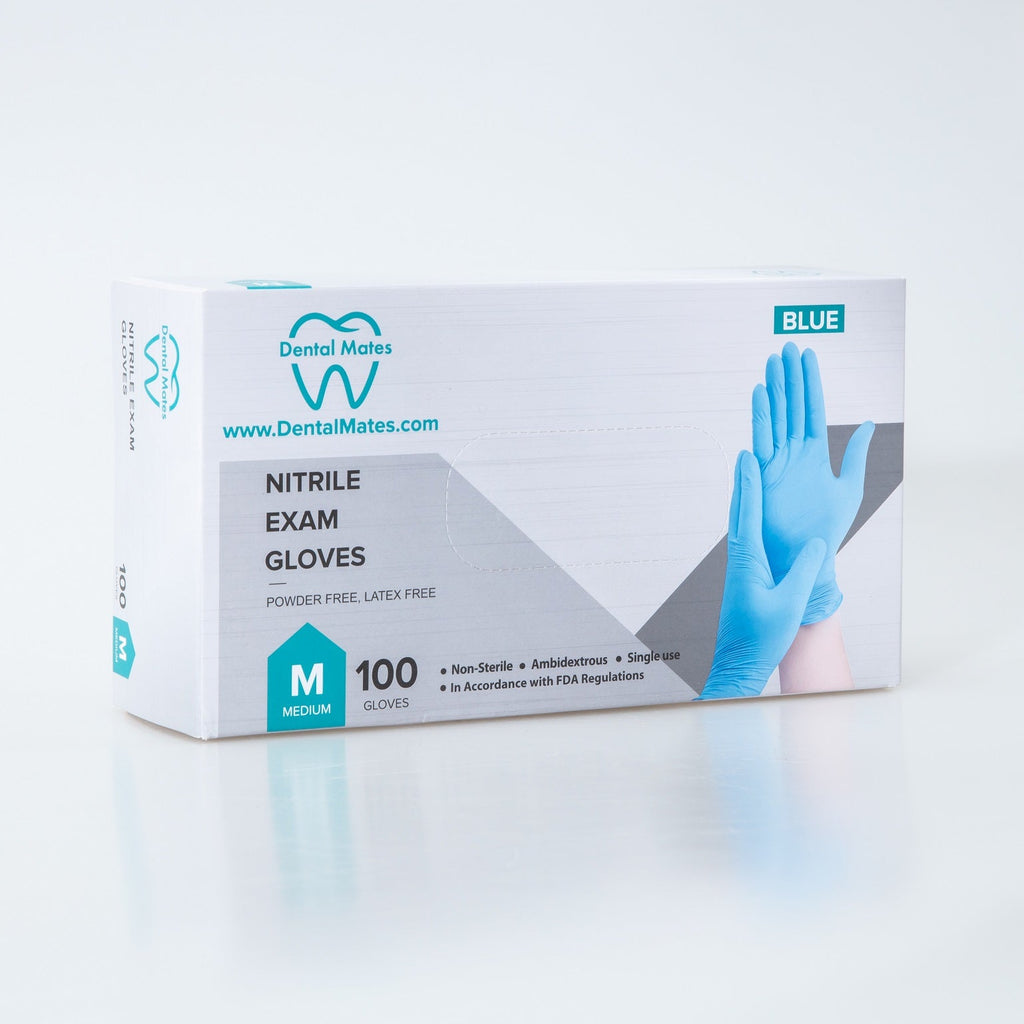 4mil Blue Nitrile Gloves