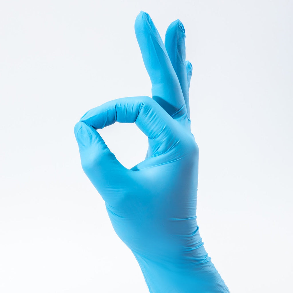 4mil Blue Nitrile Gloves