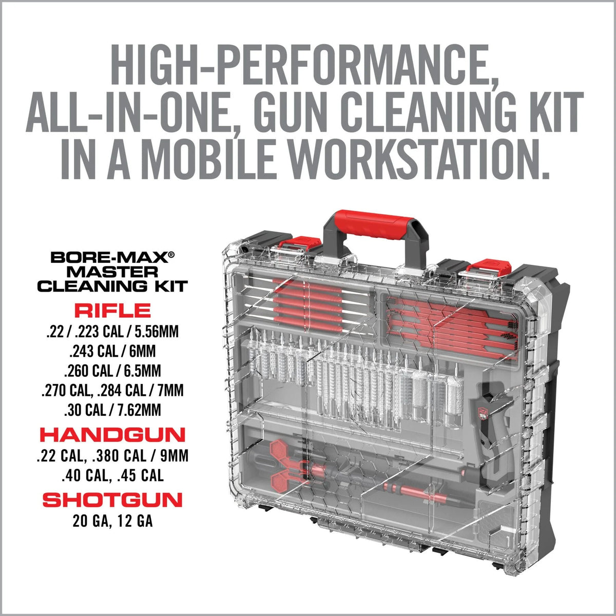Bore-Max Master Cleaning Kit & Workstation