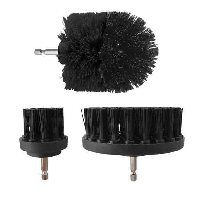 3-Piece Power Scrubber Brush Kit