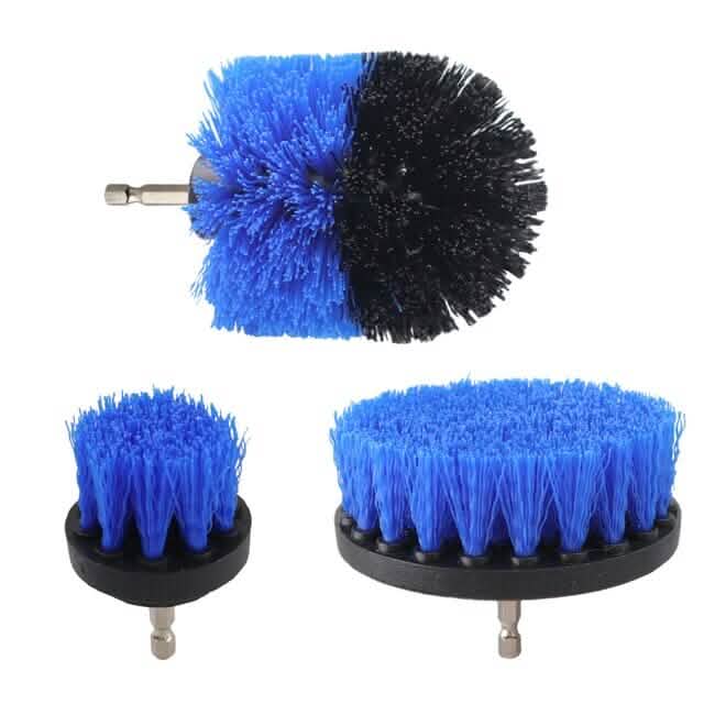 3-Piece Power Scrubber Brush Kit