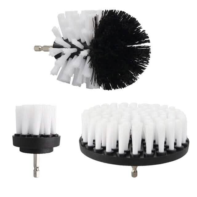 3-Piece Power Scrubber Brush Kit