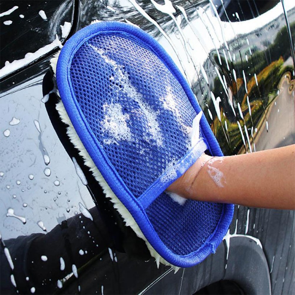 Soft-Hair Car Wash Glove