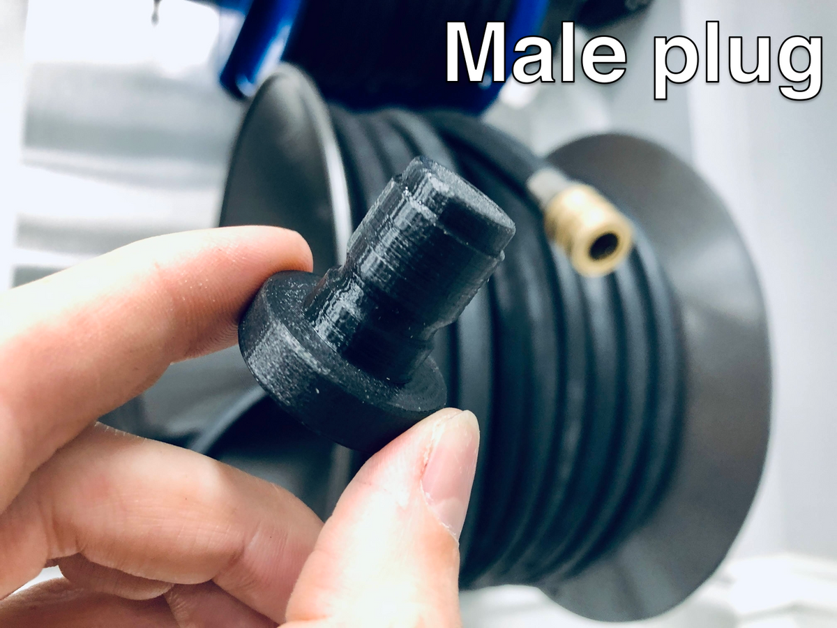 DribbleStopper Pressure Washer Quick-Connect Plug