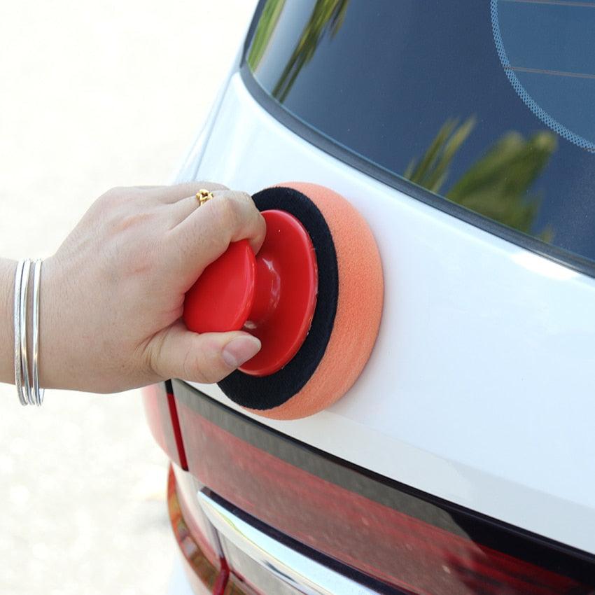 5-Piece Car Wax & Polishing Applicator Pad Kit