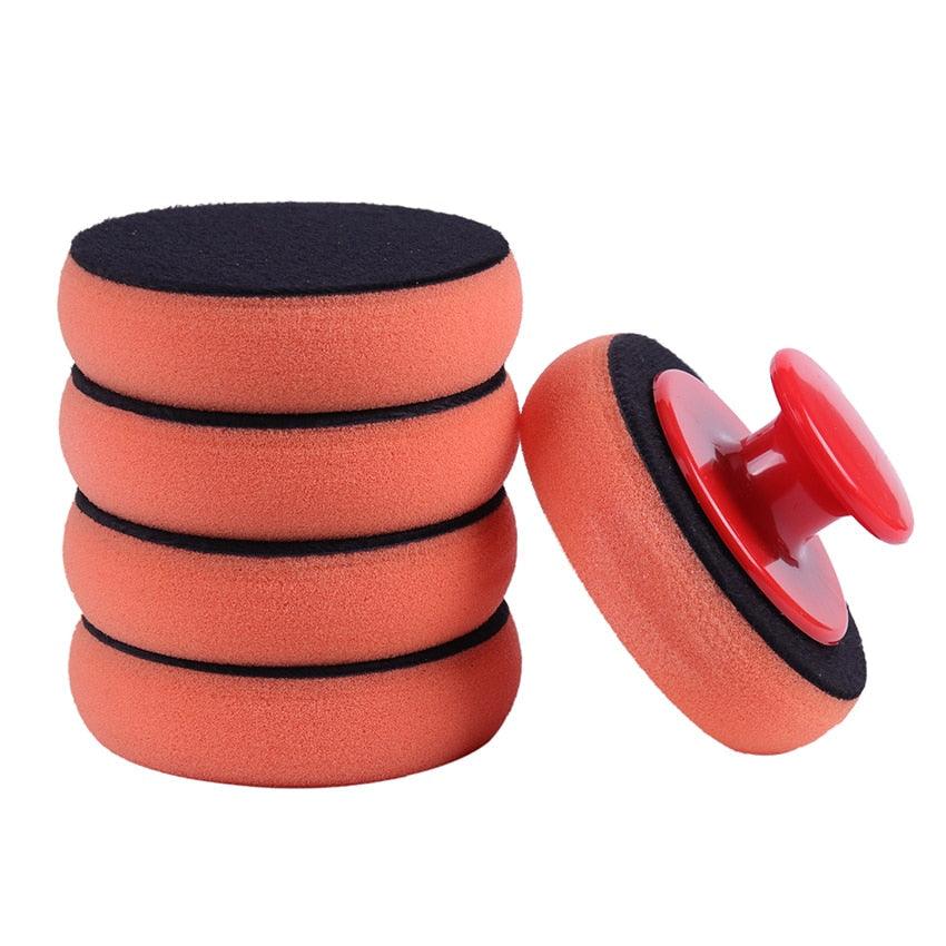 5-Piece Car Wax & Polishing Applicator Pad Kit