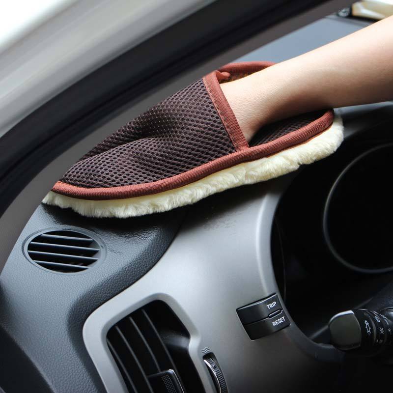 Soft-Hair Car Wash Glove