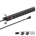 CRST 8-Outlet Heavy-Duty Power Strip