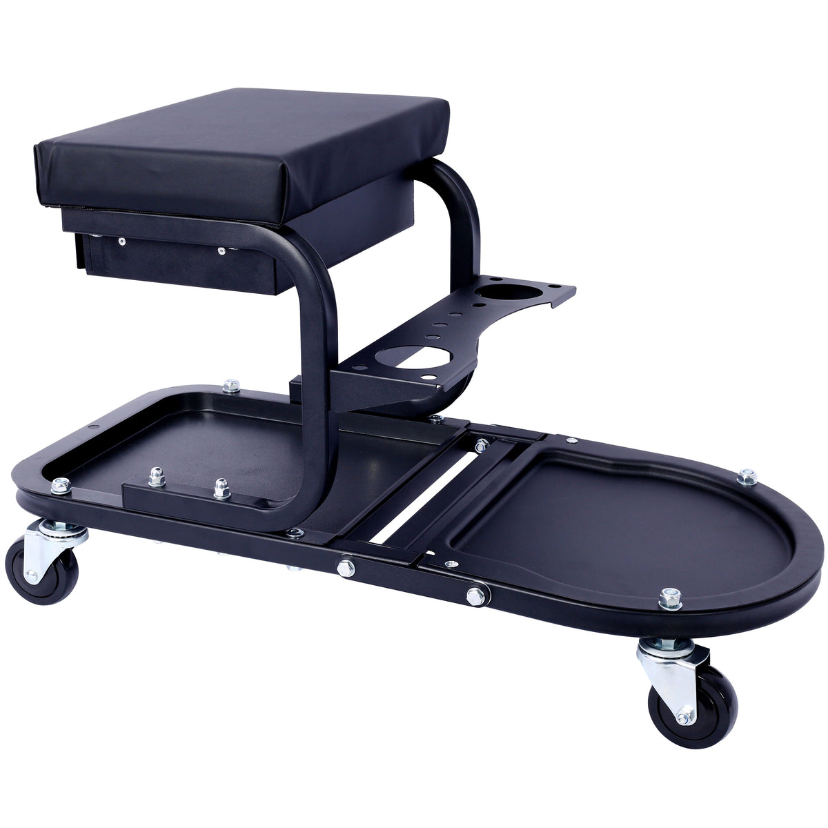 Rolling Detailing Utility Cart – Black