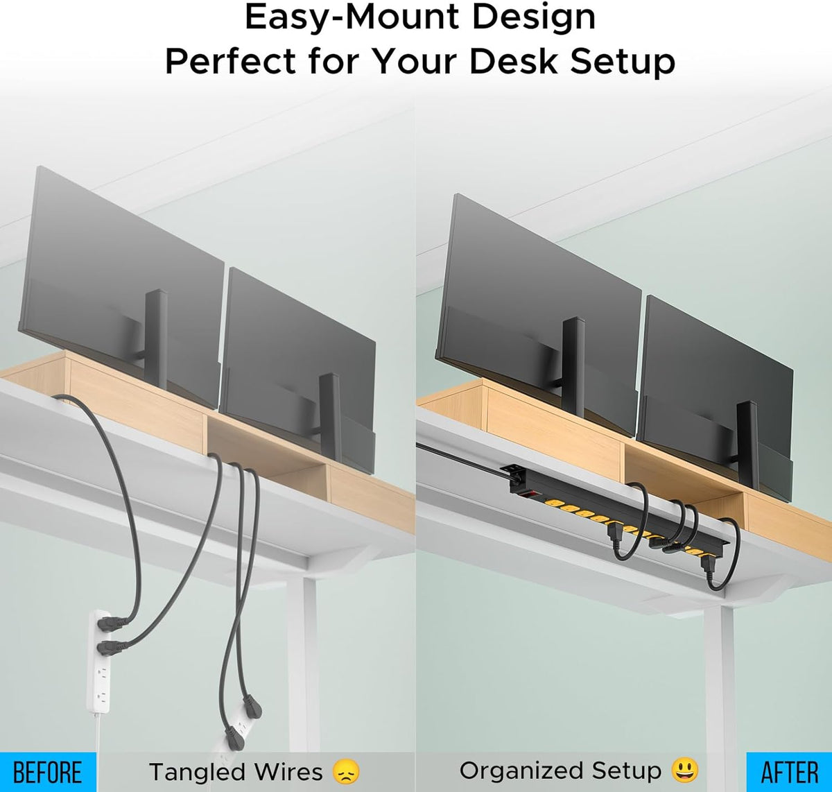 CRST 8-Outlet Heavy-Duty Power Strip