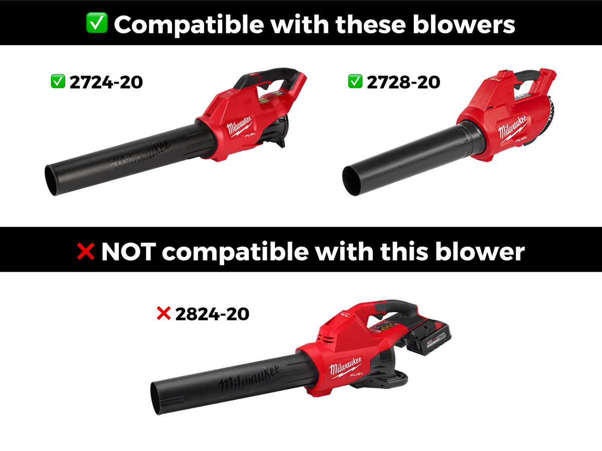 STUBBY Drying Nozzle for Milwaukee M18 Blowers