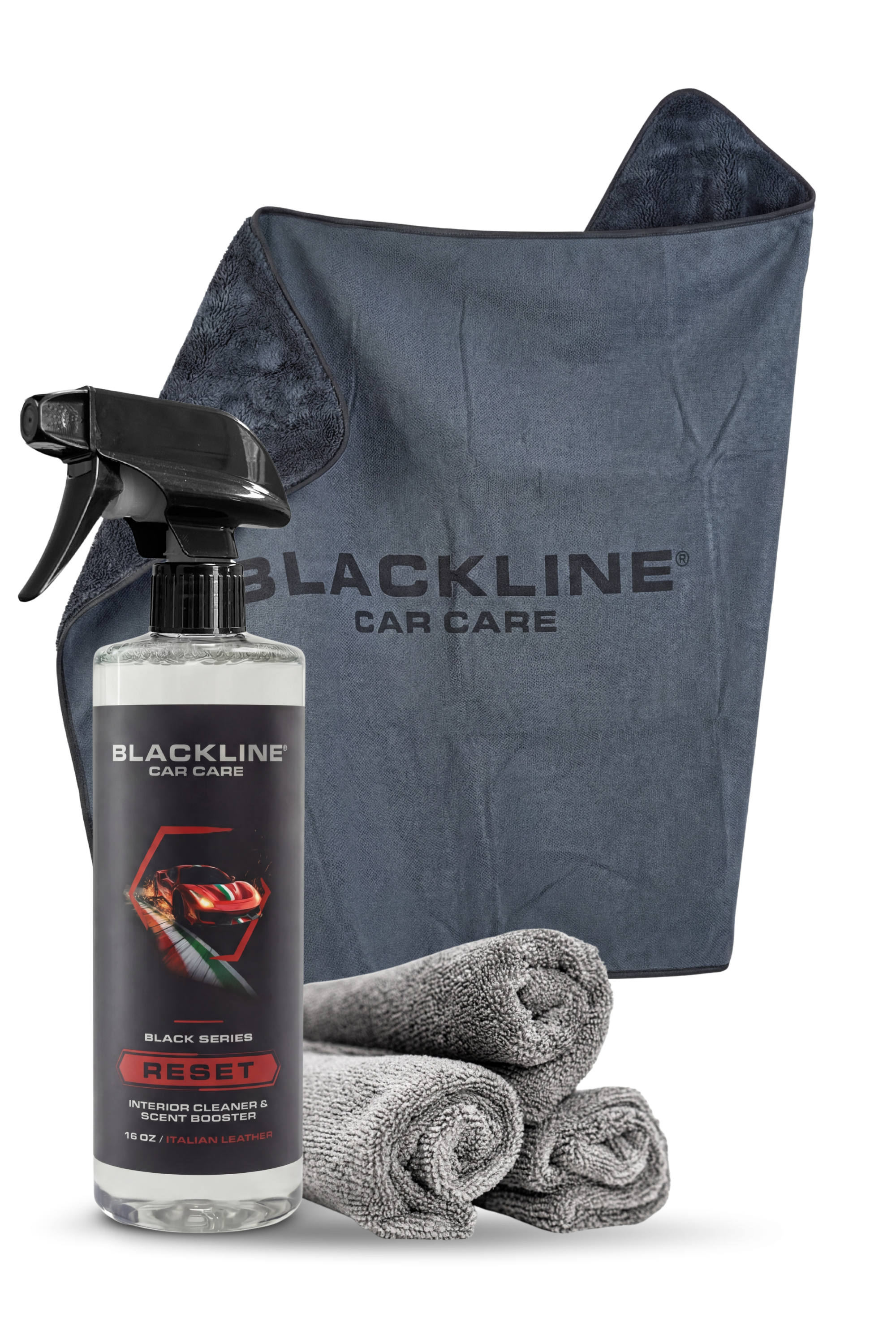 BLACKLINE Slim Twisted-Loop Drying Towel