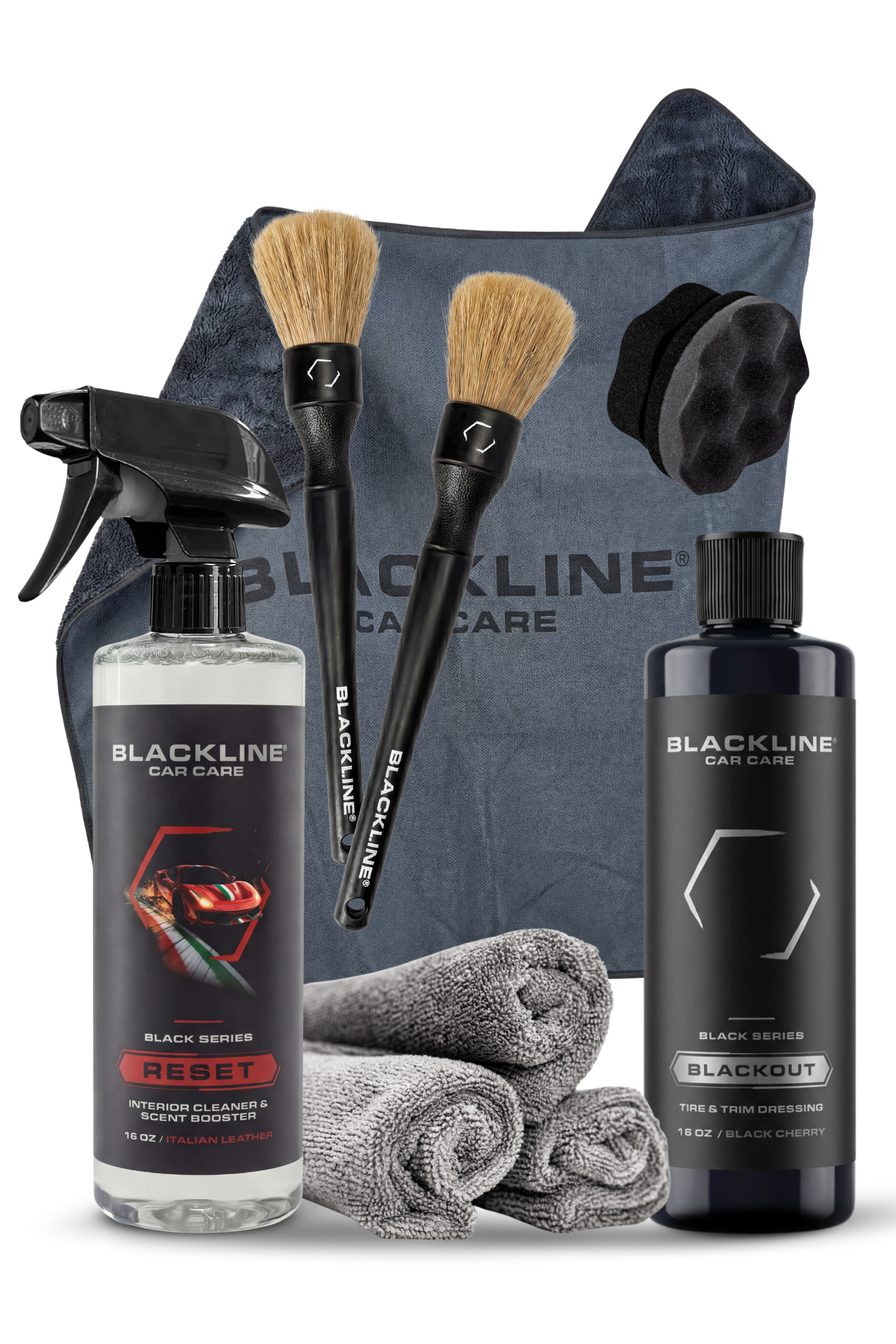 BLACKLINE Slim Twisted-Loop Drying Towel