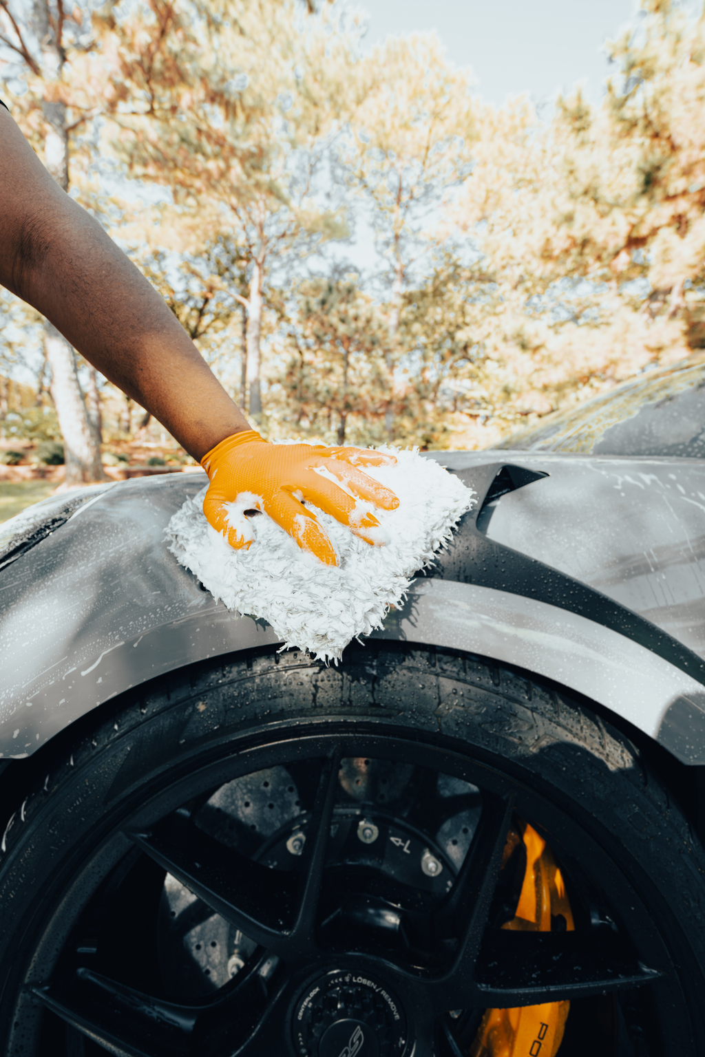 BLACKLINE Microfiber Wash Mitt