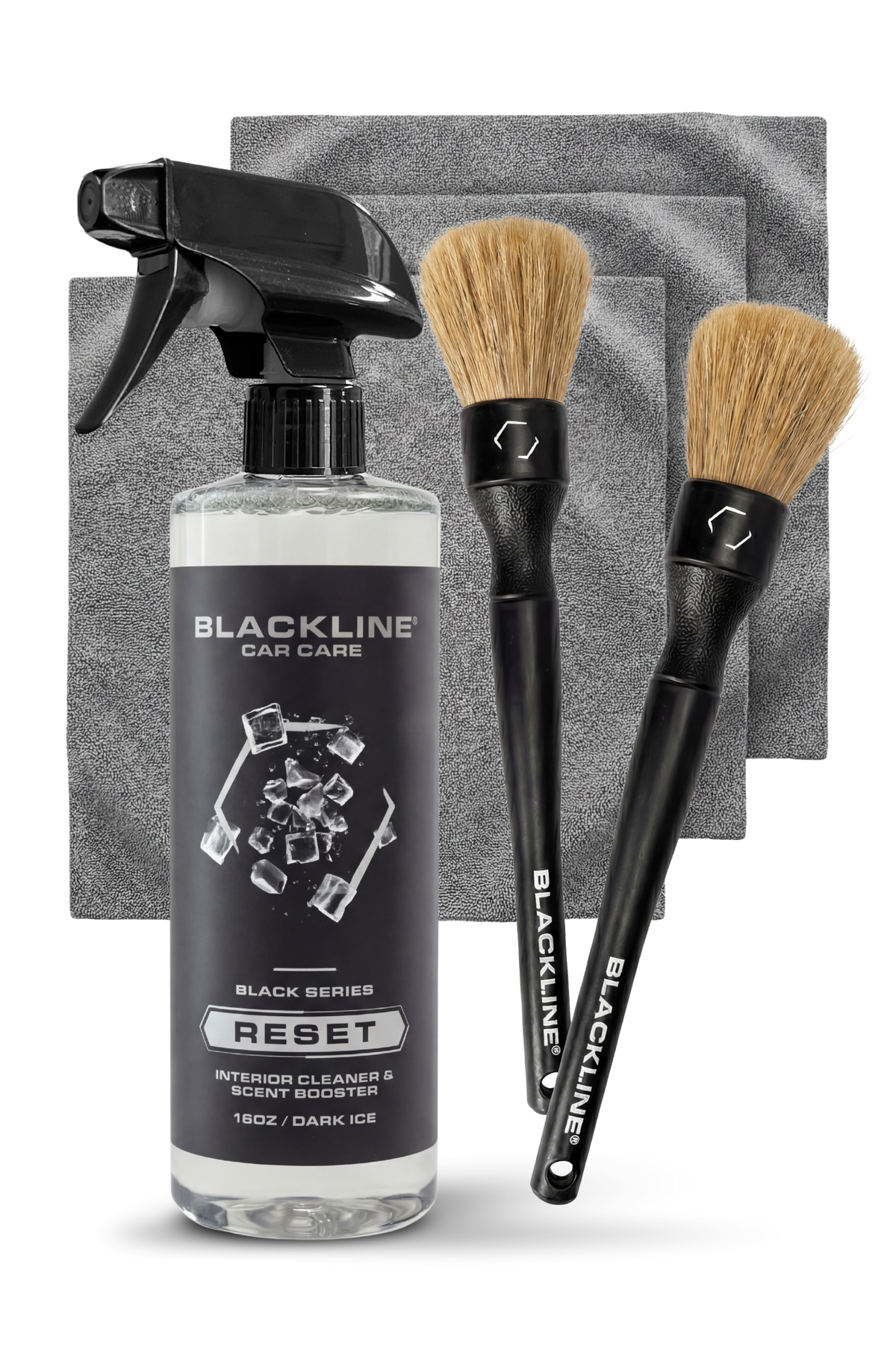 BLACKLINE Boar Hair Brush Set