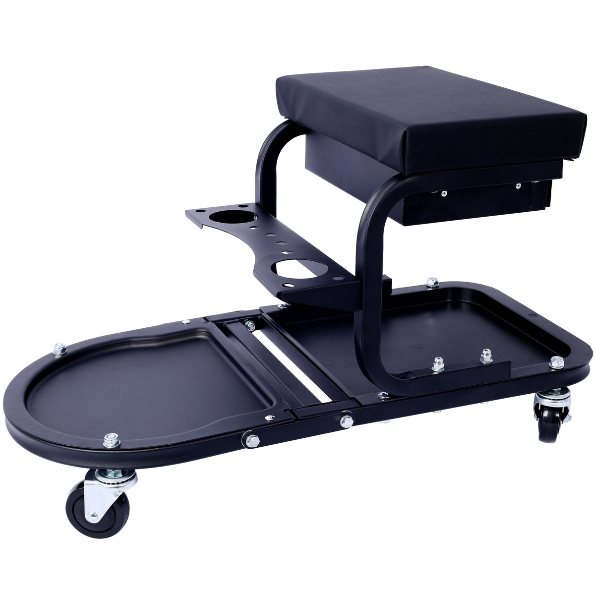 Rolling Detailing Utility Cart – Black