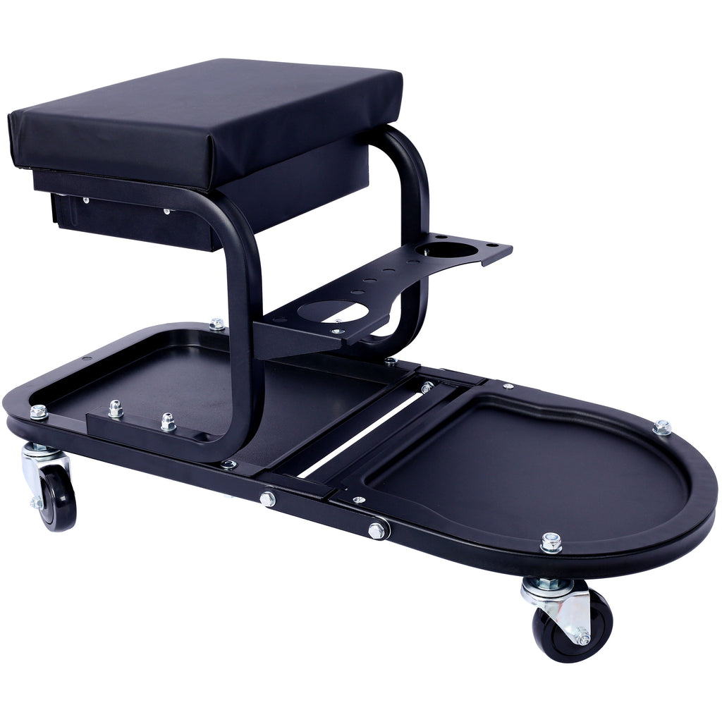 Rolling Detailing Utility Cart – Black