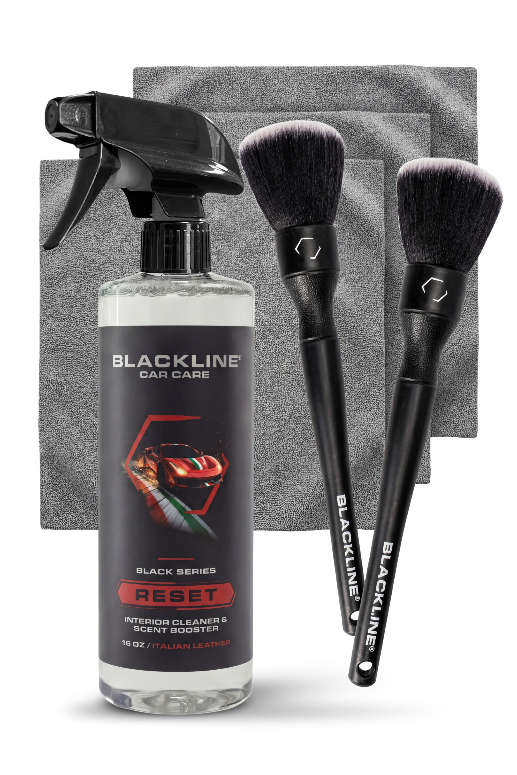BLACKLINE Ultra-Soft Detail Brush Set