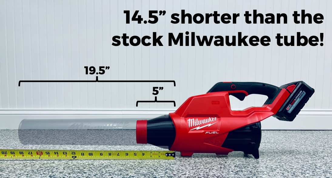 STUBBY Drying Nozzle for Milwaukee M18 Blowers