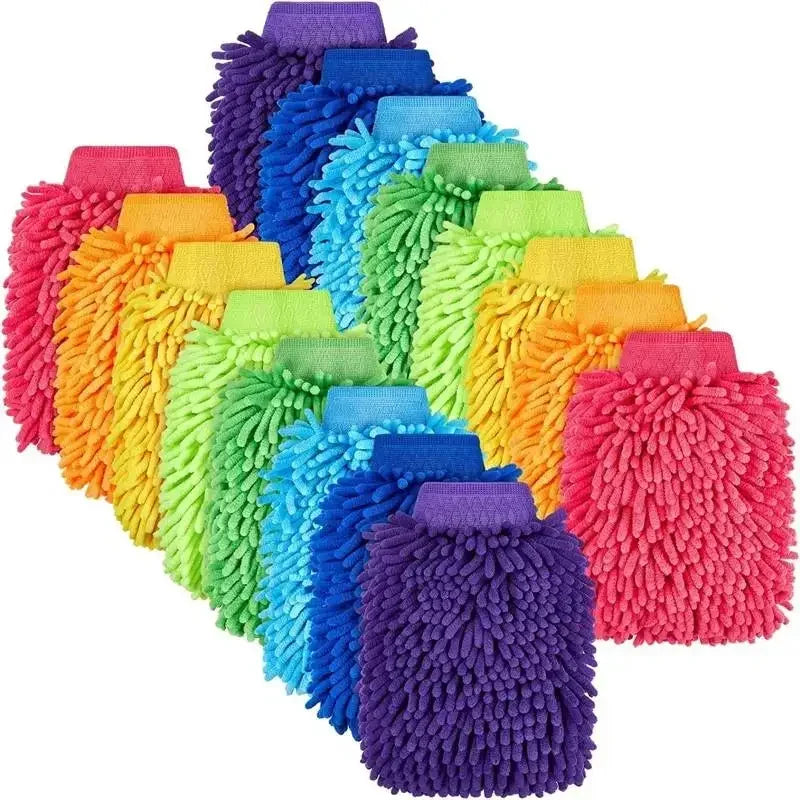 Chenille Microfiber Car Wash Mitt