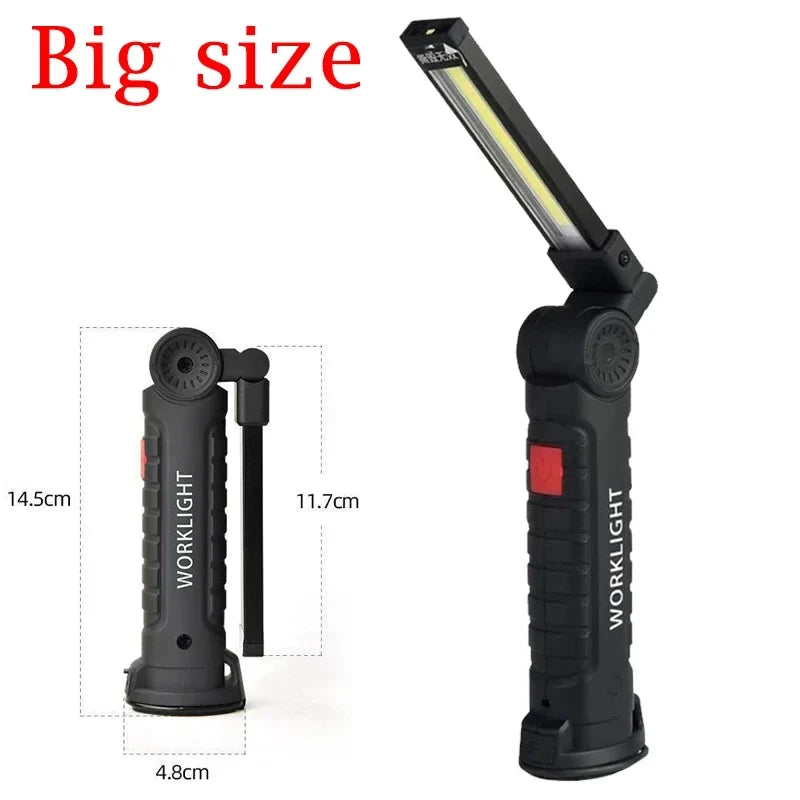 Folding COB LED Inspection Work Light