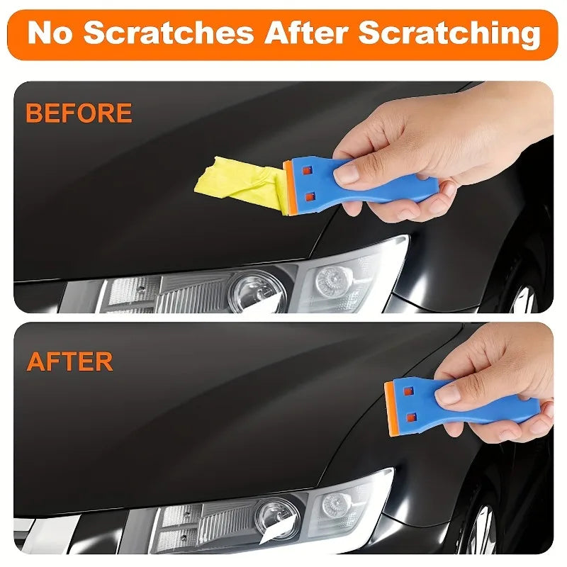 Automotive Sticker & Film Scraper Set