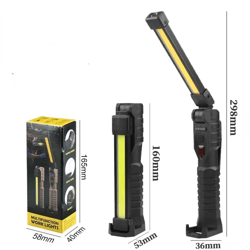 Folding COB LED Inspection Work Light