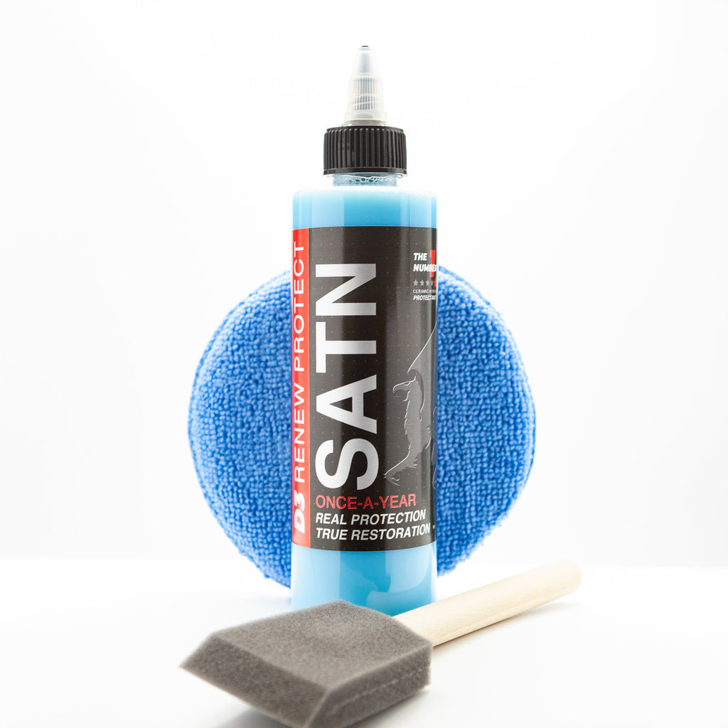 SATN Full Kit, Semi-Permanent Protectant - Ceramic Hybrid OEM Restoration, Dry Rot Prevention, Car, RV, Aircraft,...