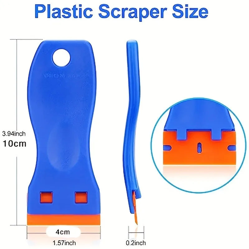 Automotive Sticker & Film Scraper Set