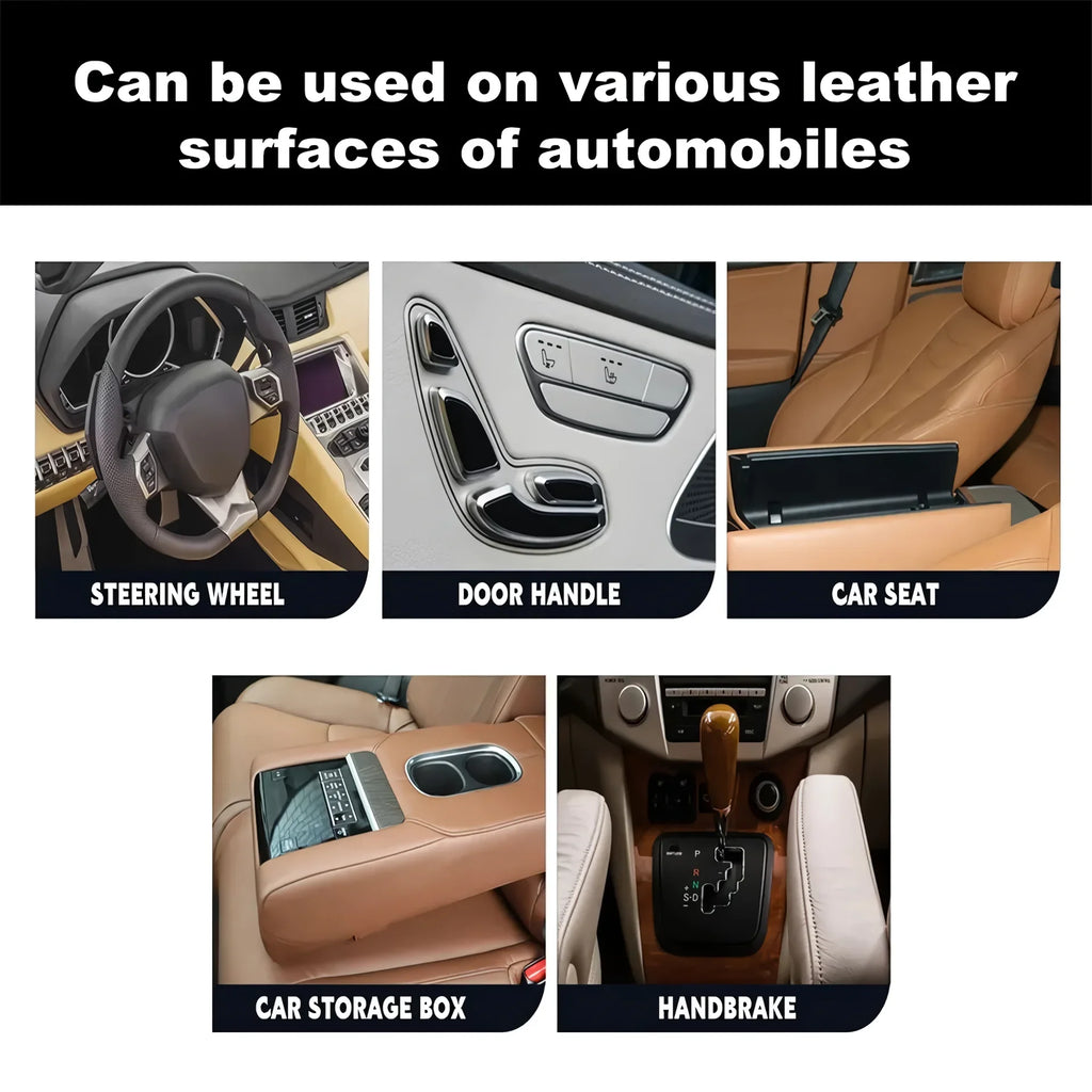Car Leather Cleaning & Conditioning Cream