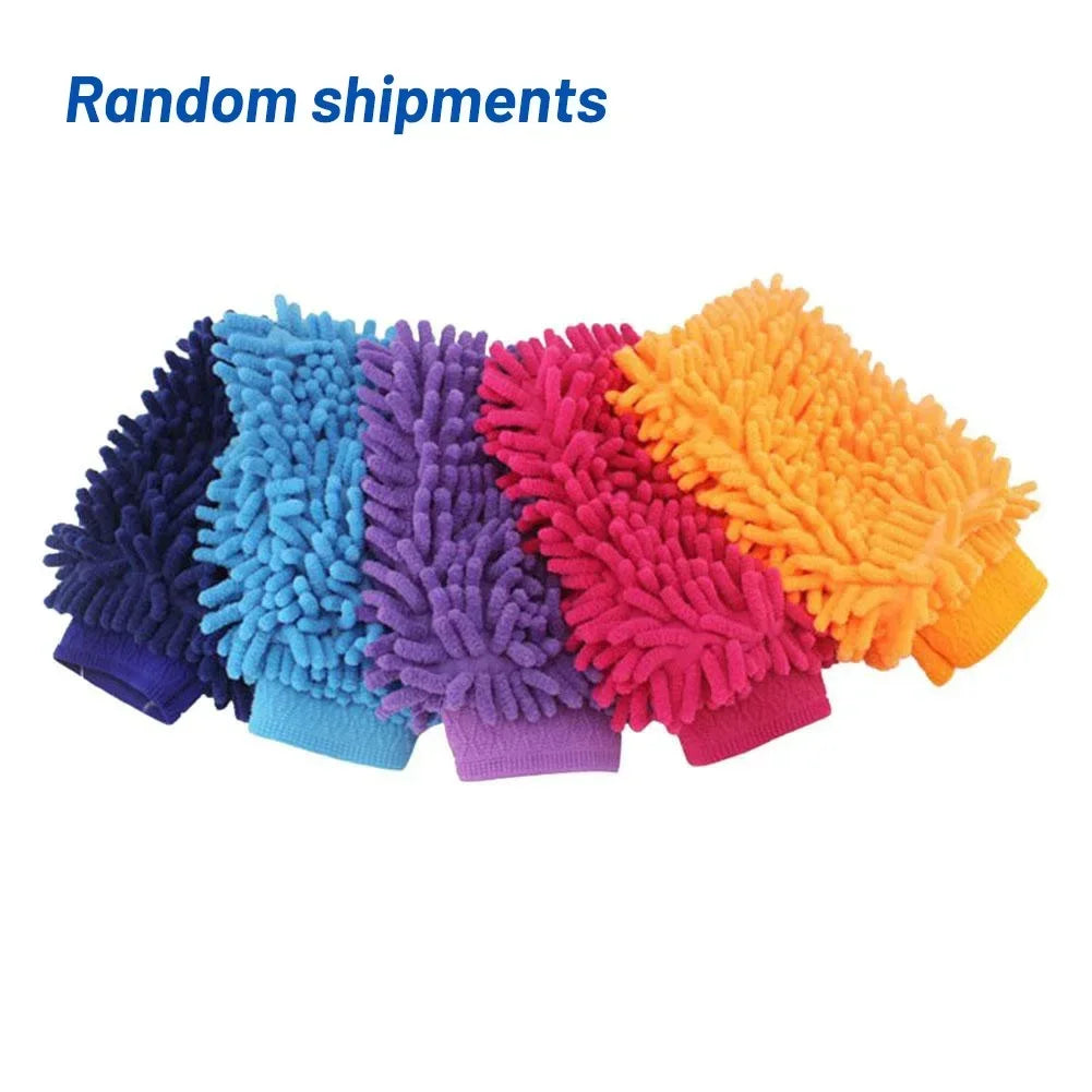 Chenille Microfiber Car Wash Mitt