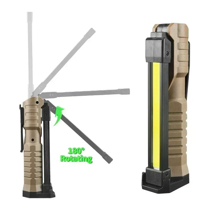 Folding COB LED Inspection Work Light