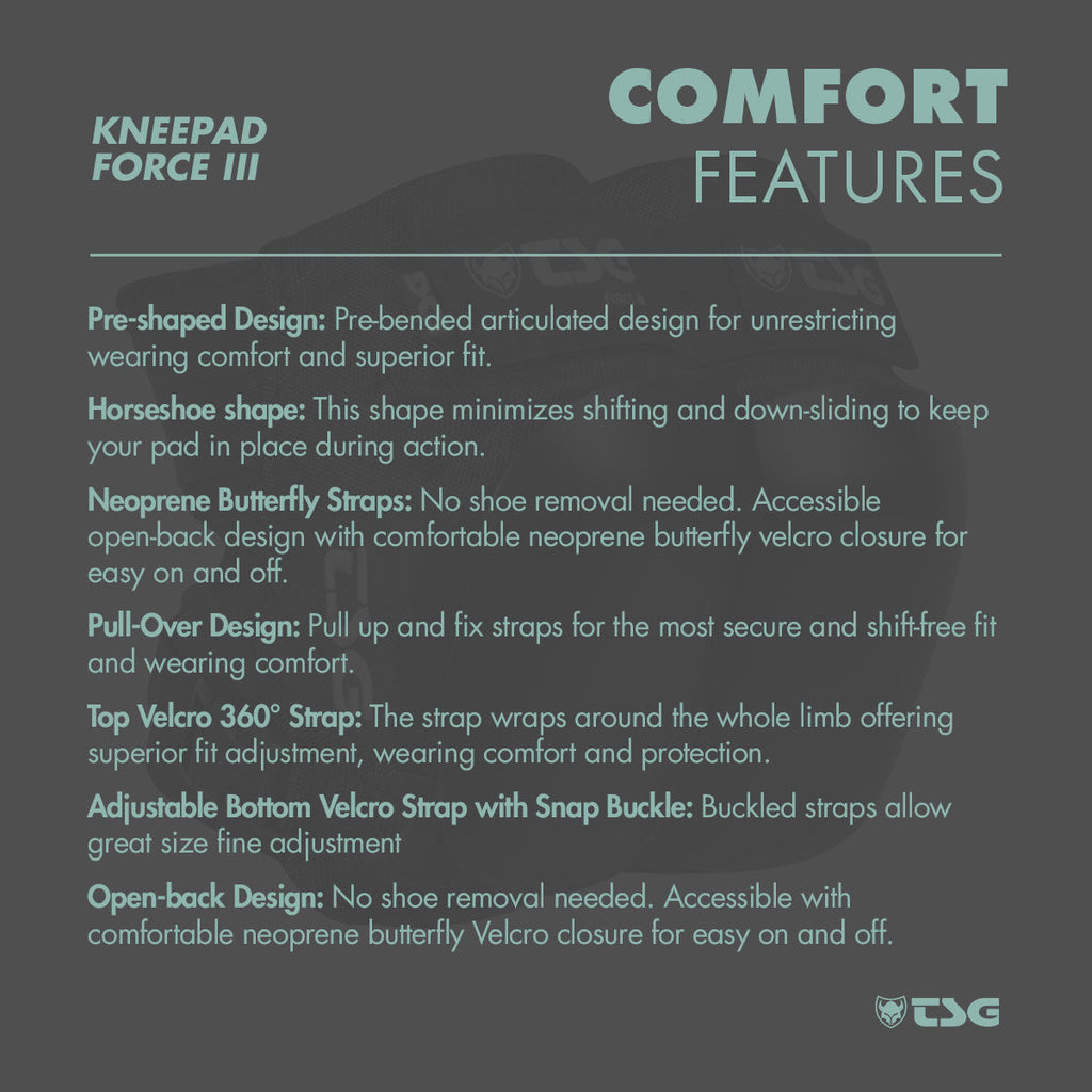 TSG Force III Knee Pads