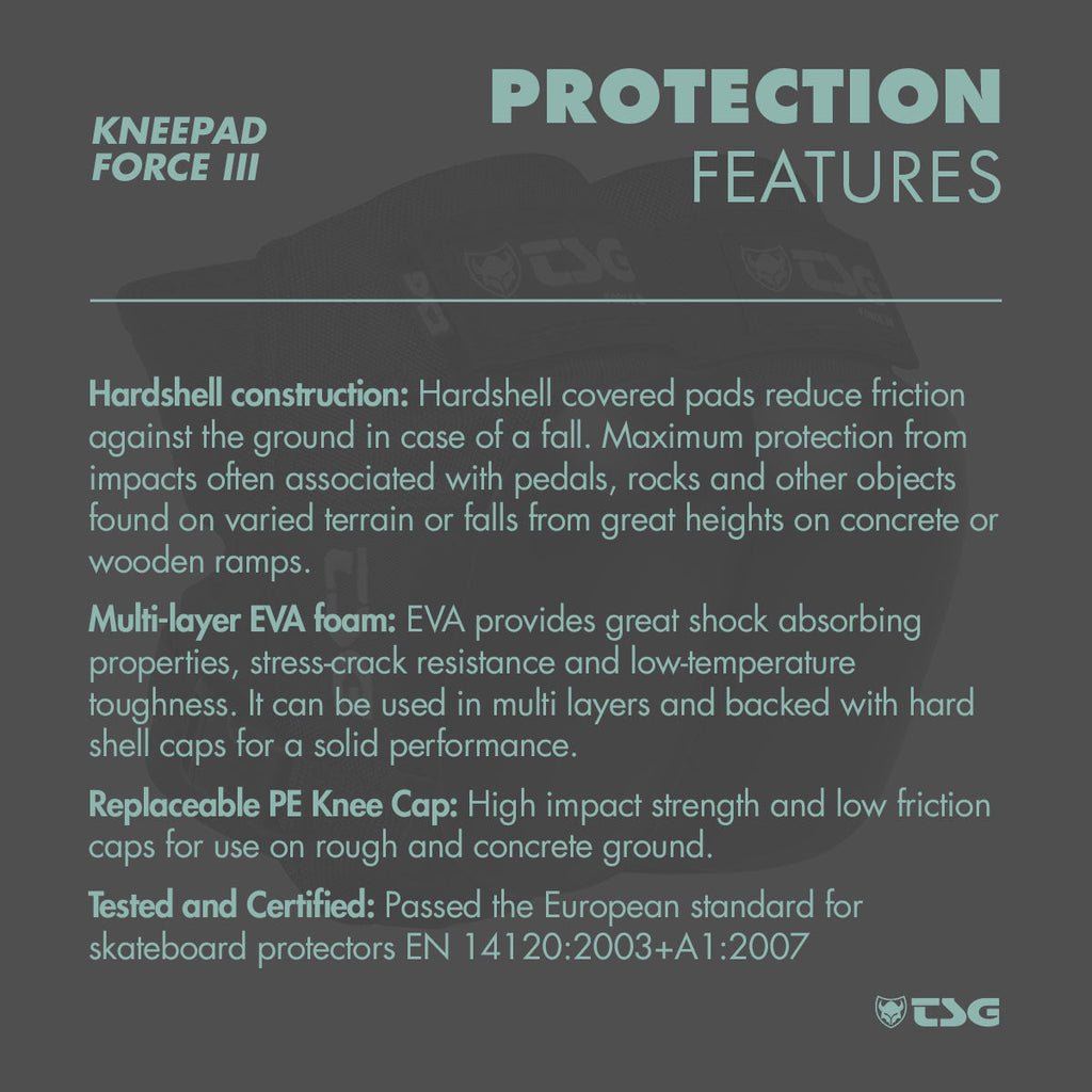 TSG Force III Knee Pads
