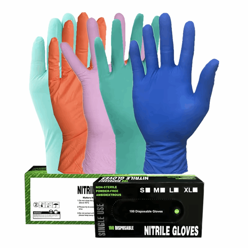 Disposable Nitrile Detailing Gloves – 100 Pack
