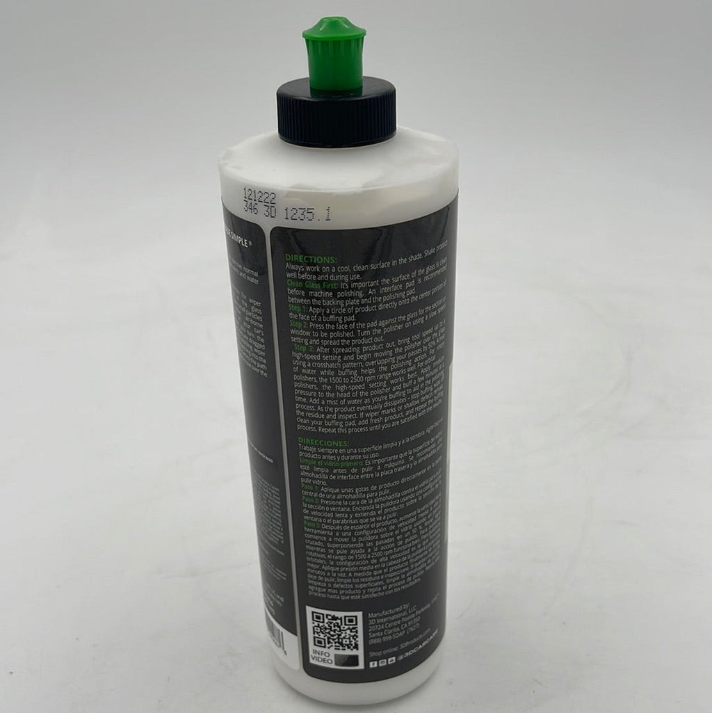 3D  Glass Polish 16 oz