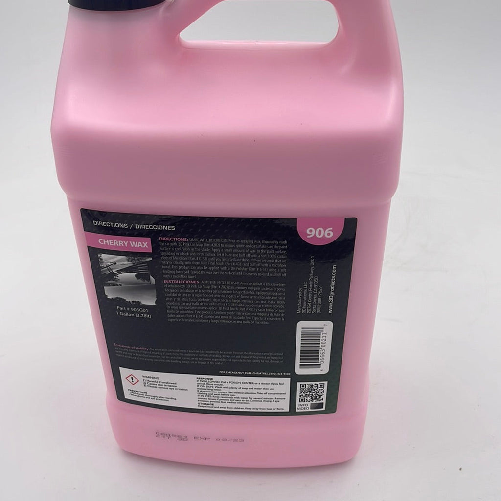3D Cherry Wax 1 Gal