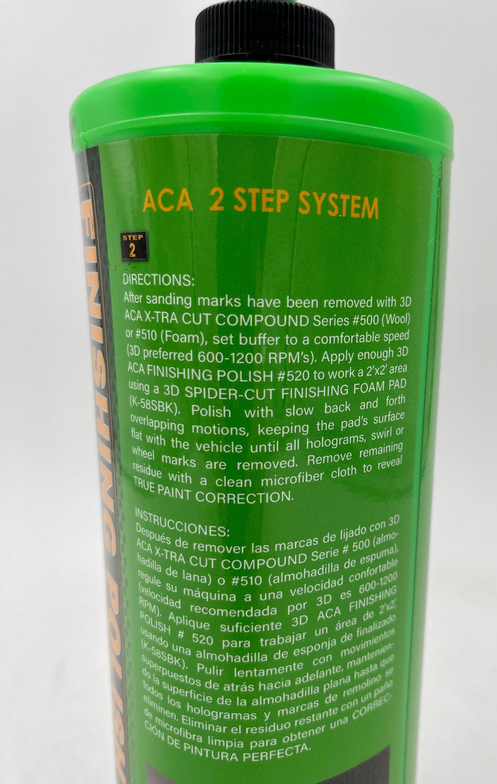 3D ACA 520 Finishing Polish 32 oz