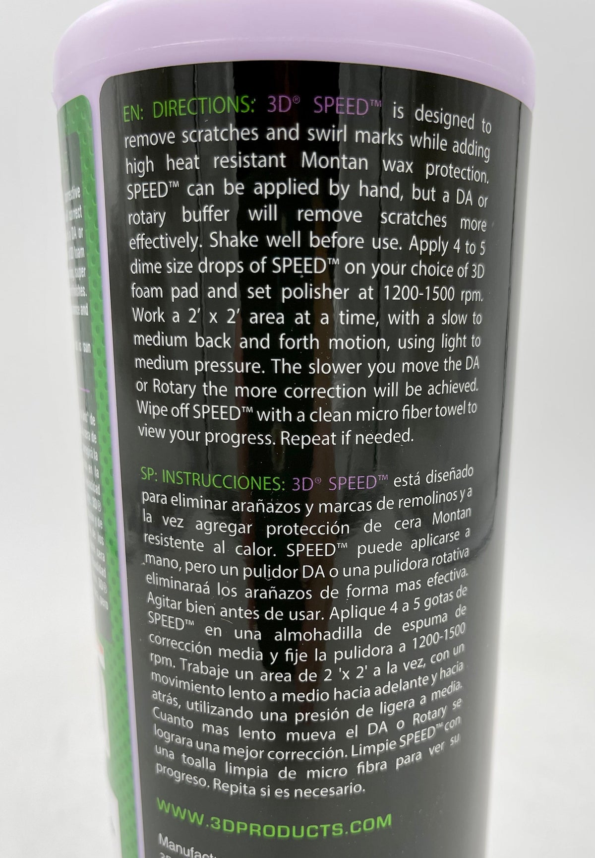 3D ONE 32 oz hybrid compound and polish