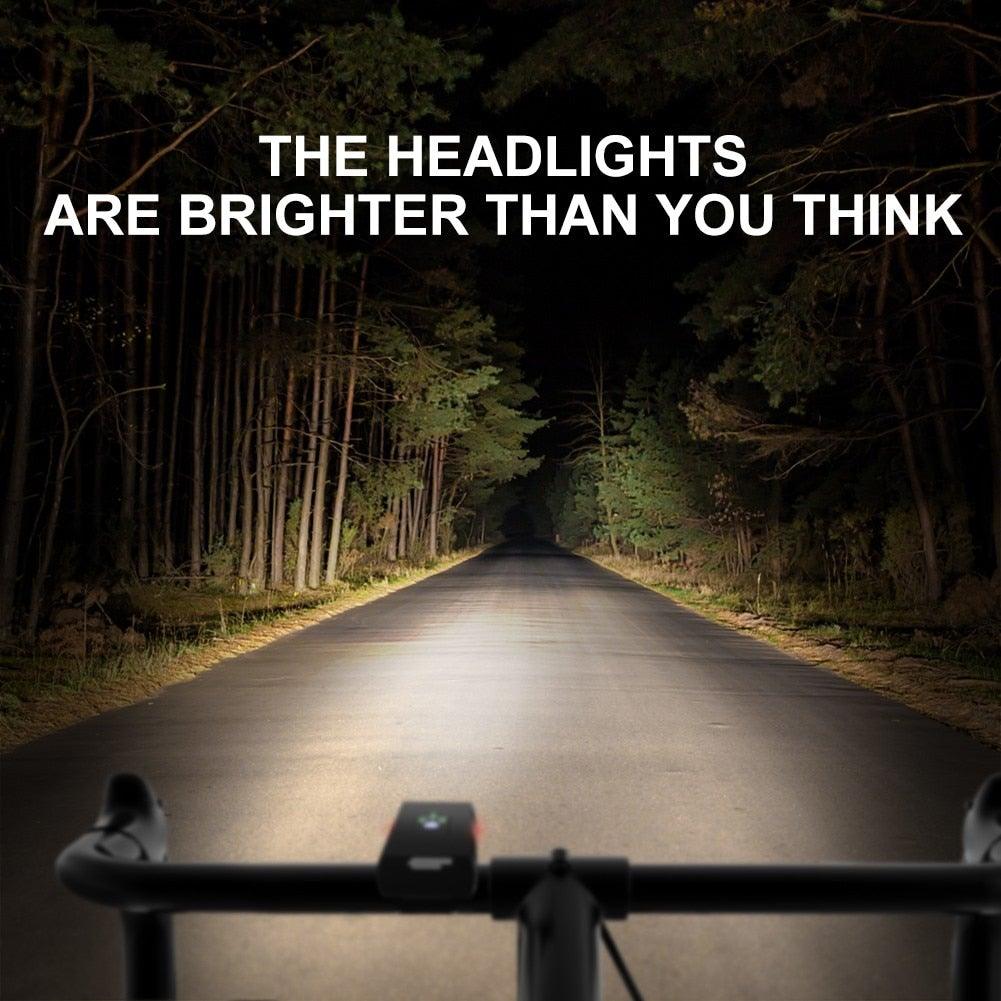 1000-Lumen USB Rechargeable Bike Light