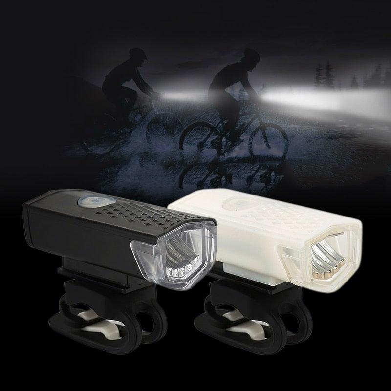 Rechargeable 300-Lumen Bike Light Set