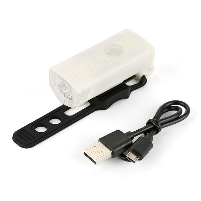 Rechargeable 300-Lumen Bike Light Set