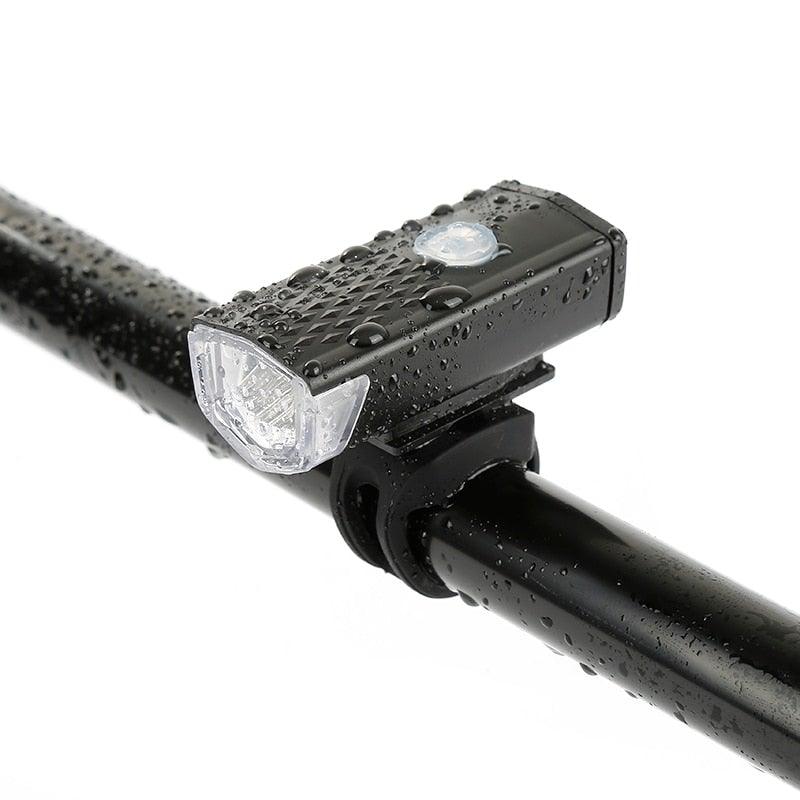 Rechargeable 300-Lumen Bike Light Set