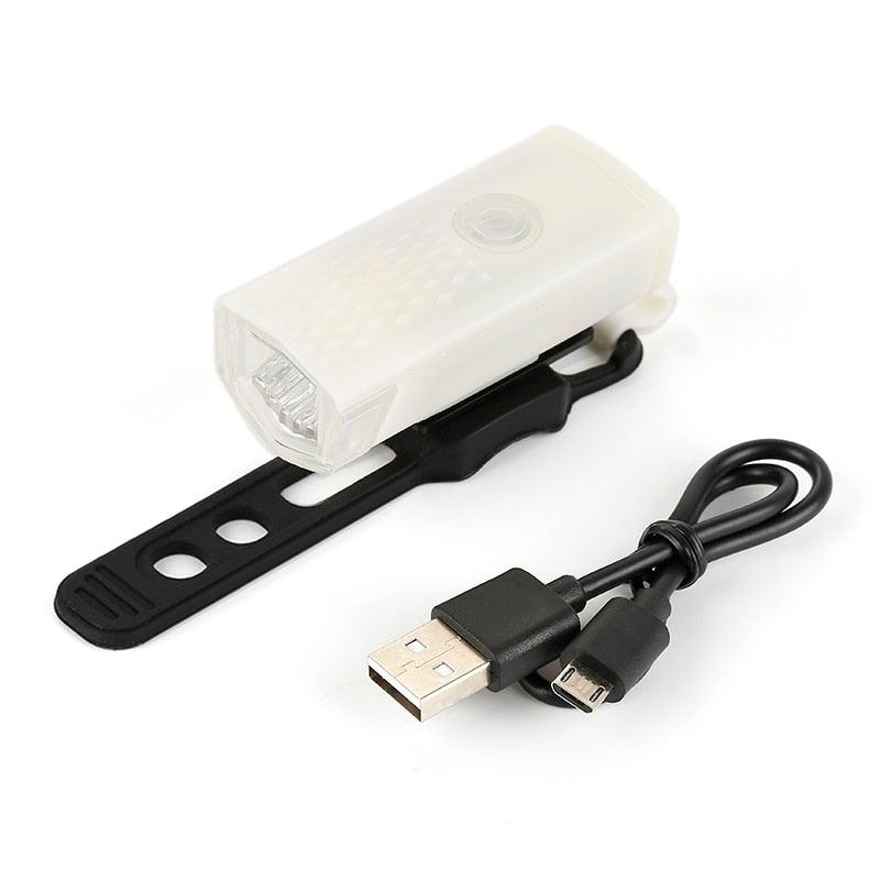 Rechargeable 300-Lumen Bike Light Set