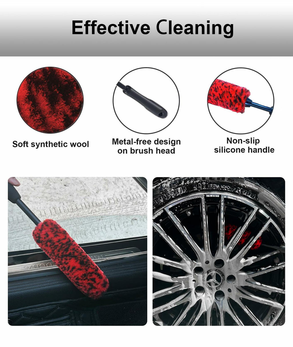 YILANBON Soft Wheel Brush – 2 Pack